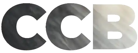 Text CCB in a marble texture with gradient shades from dark on the left to light on the right, elegantly showcasing Our Services. CK Media